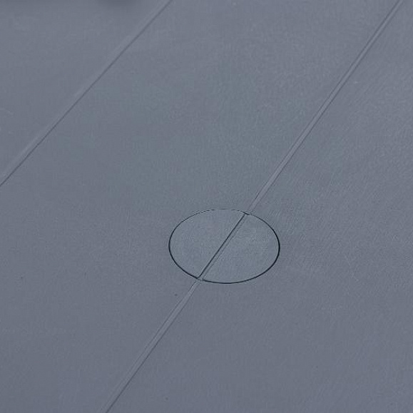 Обеденный стол July Royal Family из пластика, цвет графит фото 3