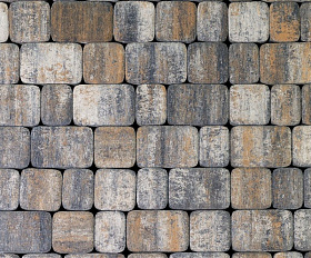 Тротуарная плитка 342 механический завод Классика ColorMix 60мм Карелия