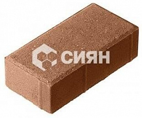 Брусчатка Сиян 200x100x60 мм Персик