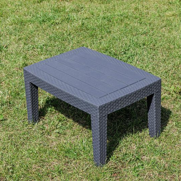 Лаунж стол Lana Royal Family из пластика, цвет графит фото 5