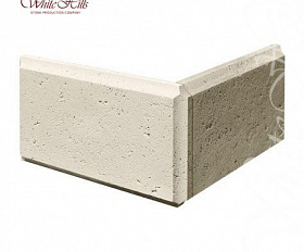 Рустовые камни угловые 850-00, Белый