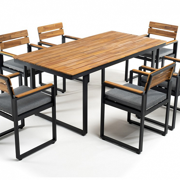 Обеденная группа из алюминия TOPA L Joygarden фото 1