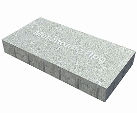 Тротуарная плита Фабрика Готика 600х300х60 мм Голд Кристалл