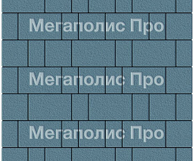 Тротуарная плитка Выбор Старый город 1Ф.6 60 мм. Синий Гранит