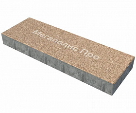 Тротуарная плита Фабрика Готика 600х200х60 мм Сильвер 17