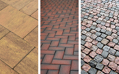 Что выбрать для мощения дорожек: бетонную плитку, натуральный камень или клинкерную брусчатку?
