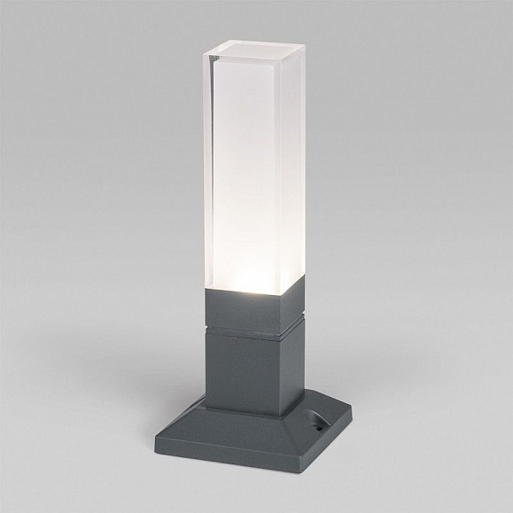 Уличный светильник Elektrostandard IP54 1536 TECHNO LED серый фото 1