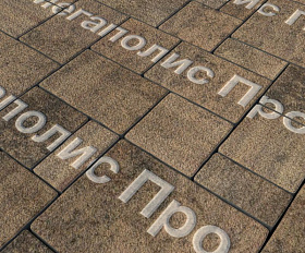 Тротуарная плитка Выбор Мюнхен Б.2. Фсм.6 60 мм Листопад гранит Шелковица