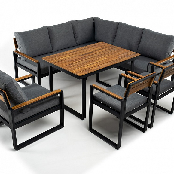 Обеденный комплект TOPA с угловым диваном Joygarden фото 2