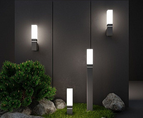 Уличный светильник Elektrostandard IP54 1536 TECHNO LED серый