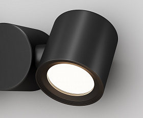 Настенный светильник (бра) Wall Street Maytoni O010WL-02B цвет Черный