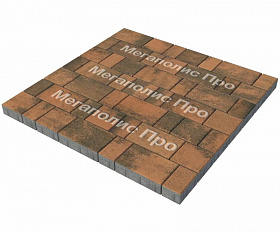 Тротуарная плитка Выбор Старый город Листопад А.1.Фсм.4 40 мм. Мустанг