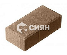 Брусчатка Сиян 200x100x60 мм Дикий камень