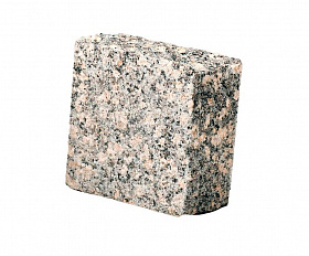 Брусчатка гранитная 100x100x50 мм пилено-колотая Малыгинское месторождение Француженка