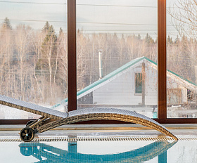 Шезлонг Agata Royal Family из искусственного ротанга, цвет серый