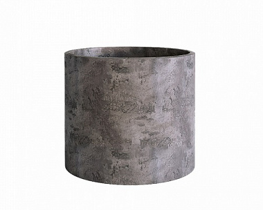 Кашпо Concretika Cylinder D40 H40 Concrete Grey Dark