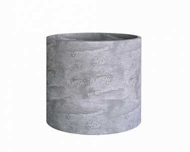 Кашпо Concretika Cylinder D40 H40 Concrete Grey Light