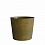 Кашпо Concretika Кратер D30 H24 Avocado Green
