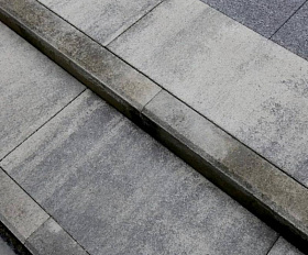 Тротуарная плитка Выбор Прямоугольник Б.5.П.8 600х300х80 мм Искусственный камень Шунгит