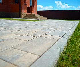 Тротуарная плитка Artstein Инсбрук Тироль 60 мм Color Mix Актау