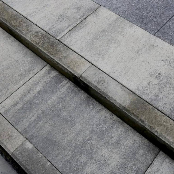 Тротуарная плитка Выбор Прямоугольник Б.5.П.8 600х300х80 мм Искусственный камень Шунгит фото 6