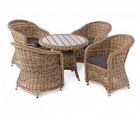 Обеденная группа Тильда 4SIS детская плетеная