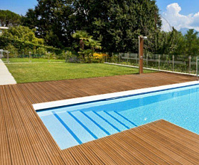 Террасная доска MasterDeck Classic 140мм*26мм узкий + широкий вельвет, цвет Орегон