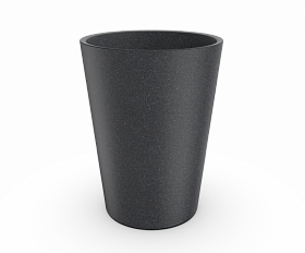 Кашпо Berkano Bloom 67 Black Granite