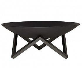 Костровая чаша чугунная Concretika Premium N100, толщина 15 мм