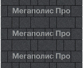 Тротуарная плитка Выбор Старый город 1Ф.6 60 мм. Стоунмикс Черный
