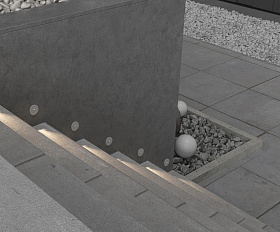 Подсветка для лестниц Lock Maytoni O014SL-L3W3K цвет Белый