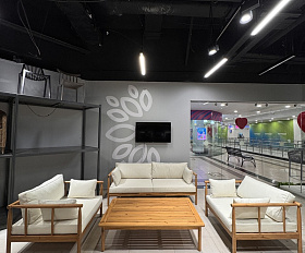 Лаунж-зона Alice Royal Family из натурального дерева