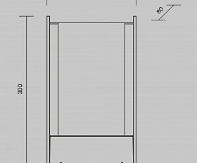 Ландшафтный светильник Reso Maytoni O445FL-L20GF3K цвет Графит
