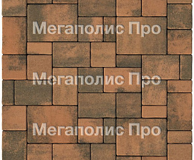 Тротуарная плитка Выбор Мюнхен Б.2. Фсм.6 60 мм Листопад Мустанг