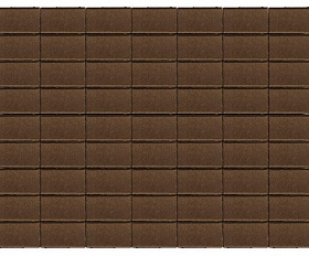Брусчатка Лидер 40 Прямоугольник 200х100х80 мм Коричневый