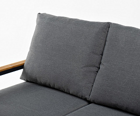 Лаунж зона из алюминия TOPA L с обеденным столом Joygarden