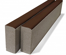 Бордюр садовый Braer 1000х200х80 Коричневый