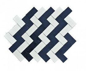 Брусчатка Прямоугольник 200х100х40 мм - Braer черный