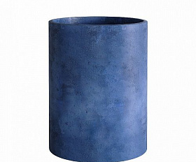 Кашпо Concretika Cylinder D40 H80 Blueberry