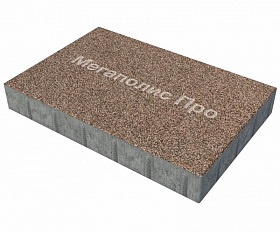 Тротуарная плита Фабрика Готика 600х400х60 мм Голд 16