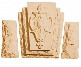 Замковый камень №1, цвет Песочный