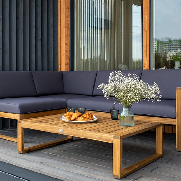 Кофейный стол из акации BOOKA Joygarden фото 1