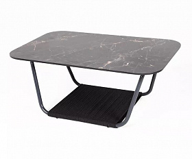 Журнальный столик Гранада 4SIS, цвет черный мрамор