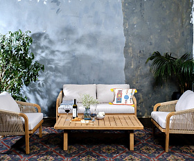 Диванная группа из акации RIMINI M Joygarden