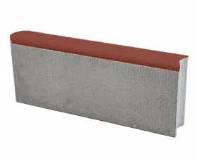 Бордюр тротуарный БР50.20.8R Stellard Коричневый