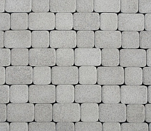 Тротуарная плитка Выбор Классико Б.1.КО.6 М Гранит 60 мм Белый