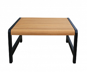 Комплект кофейных столов из алюминия MAYA темный графит Joygarden