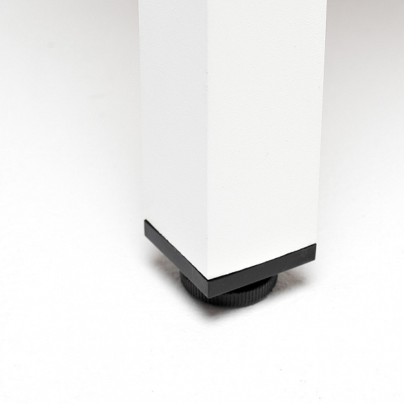 Канны журнальный столик из HPL 90х60, H40, каркас белый, цвет столешницы дуб фото 5