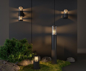 Уличный светильник Elektrostandard IP54 1507 TECHNO черный