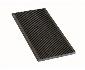 Планка торцевая из ДПК MasterDeck 3000х130 мм цвет Антрацит